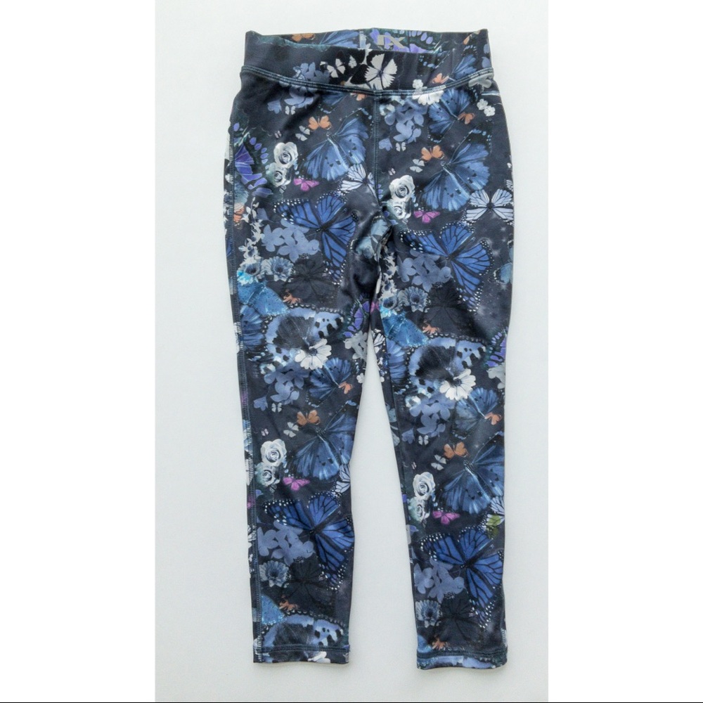 Next direct size 7 blue butterfly sports leggings